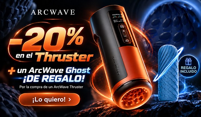 ArcWave Thruster con 20 % de descuento y ArcWave Ghost gratis de regalo por su compra.