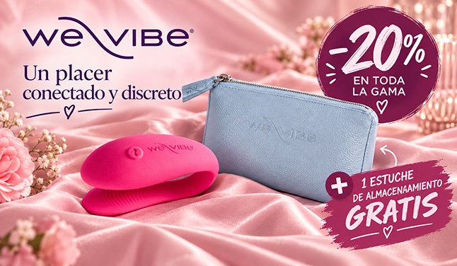 We-Vibe: -20 % Sync Lite y un estuche de almacenamiento de regalo.