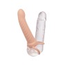 Dong Strap Ball Stretcher Ribbed Dual Penetrator - photo 4