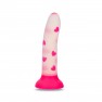 Dildo Ventosa 15 cm Glow Stick Heart - photo 0