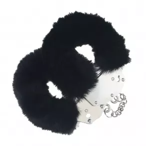 Esposas Heavy-Duty Fluffy Negro
