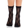 Calcetines Tobilleros de Rejilla con Lazo - photo 3