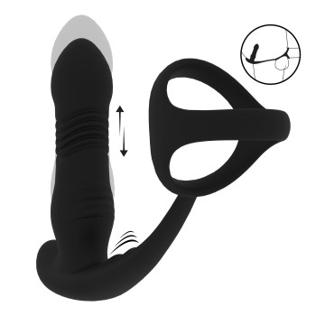 Estimulador Prostático con Vaivén y Cockring