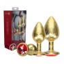 Set 3 plugs anales Collection Milano - photo 0