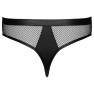 Tanga de rejilla con anillas - photo 4