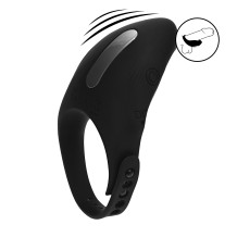 Cockring Vibrador de Silicona Ajustable