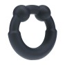 Anillo para el pene de metal y silicona - photo 1