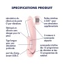 Vibrador Rabbit Pearl Bunny 3 - photo 3