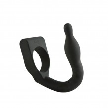 Plug Anal Vibrador con Cockring Discovery