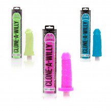 Kit de Molde para Consolador Vibrador Fosforescente