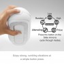 Masturbador Flip Zero Electronic Vibration Blanco - photo 5