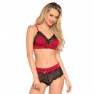 Conjunto Satén Rojo y Culotte - photo 2