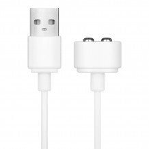 Cable de cargador USB Satisfyer Blanco