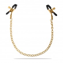 Pinzas para Pezones Cadena Fetish Fantasy Gold