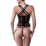Bustier de Encaje de Ganchillo y Tanga - photo 1