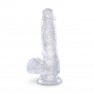Consolador con Ventosa Clear 15 cm - photo 1