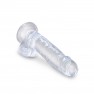 Consolador con Ventosa Clear 18 cm - photo 3