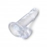 Consolador con Ventosa Clear 18 cm - photo 4