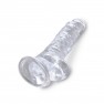 Consolador con Ventosa Clear 20 cm - photo 4