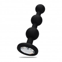 Joya Anal de Silicona Beaded Diamond