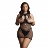 Minivestido Open Cup Queen Size - photo 0