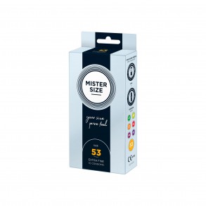 Preservativos Talla Ajustada por 10 53 mm