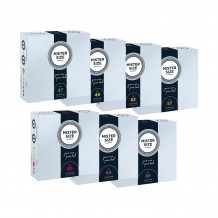 Preservativos de talla ajustada, caja de 36