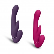 Vibrador Rabbit Strap-On Suki