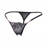 Tanga Abierto con Bordado Floral - photo 2
