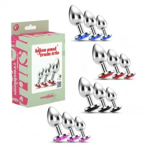 Kit 3 Plugs Joya Anal Train Trio