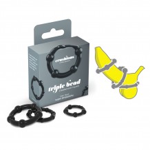Kit de 3 Anillos para el Pene Triple Bead