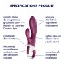 Vibrador Rabbit Calefactable Conectado Heated Affair - photo 8