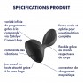 Plug Anal Unisex Vibrador Sweet Seal - photo 6