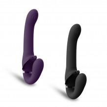 Vibrador Strap-On Clítoris y Punto G Satu