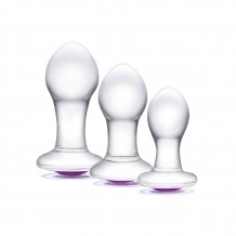 Kit 3 Plugs de Cristal Bling Bling