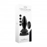 Plug Anal Vibrador Stretchy de Vidrio Negro - photo 6
