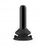 Plug Anal Vibrador Thumby de Vidrio Negro - photo 0