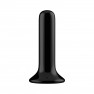 Plug Anal Vibrador Thumby de Vidrio Negro - photo 1