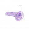 Consolador con Testículos Crystal Clear 17 cm - photo 4