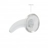 Dong con Ventosa Curvado Crystal Clear - photo 2
