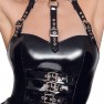 Body de vinilo con falda - photo 4