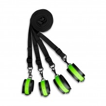 Kit de Sujeción para Cama Glow in the Dark