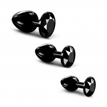 Joya íntima Metal Lacado Diamond Negro