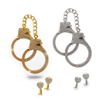 Esposas Diamond Wrist Cuffs Bondage In Luxury