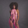 Catsuit Flúor Espalda Descubierta Abierto - photo 4