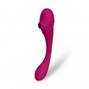Vibrador Mirai Double Ended Pulse Wave Air-Wave Bendable