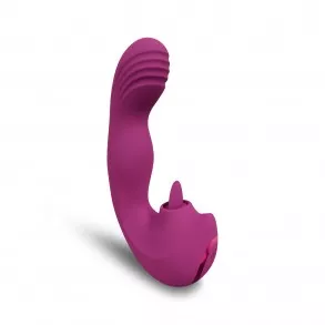 Estimulador mini lengua de clítoris y punto G Yumi