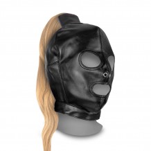 Capucha con coleta rubia XTreme Mask With Blonde Ponytail