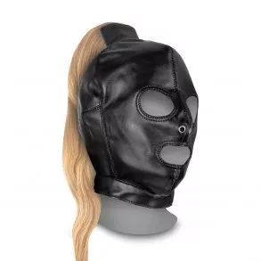 Capucha con coleta rubia XTreme Mask With Blonde Ponytail