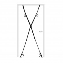 Cruz de Sujeción para Puerta Over the Door Swing